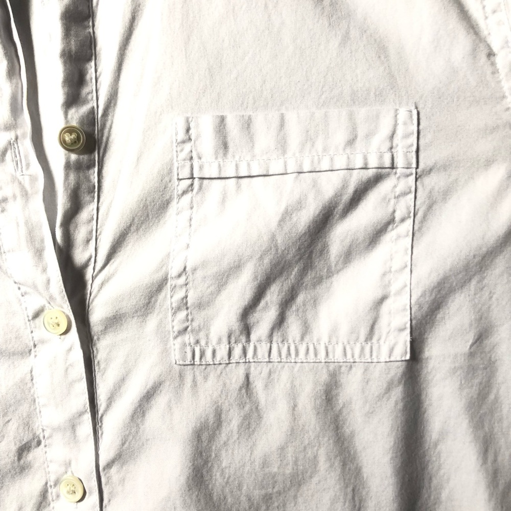 J. Crew Collared Button Down Tunic Top - image 6